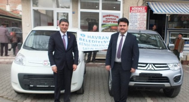 Havran Belediyesine İki Yeni Araç Alındı
