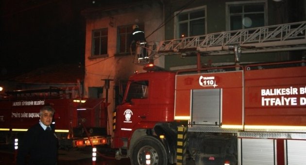 Havran’da Korkutan Yangın