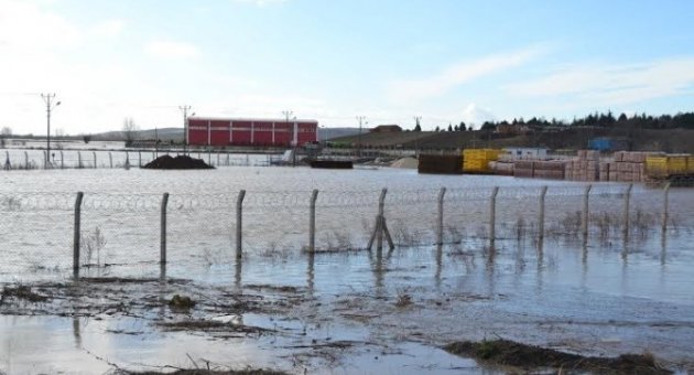 Hayrabolu Deresi Sağanak Dolayısıyla Taştı