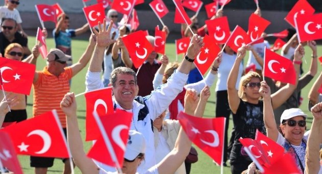 Hem Spor Yaptılar, Hemde 19 Mayıs’ı Kutladılar