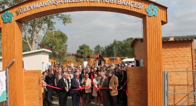 Hobi Bahçeleri Açıldı