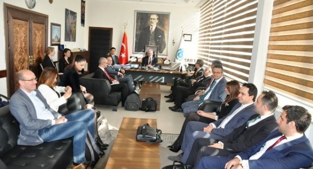 Hollanda Başkonsolosu Ve İş Adamlarından Başkan Albayrak’a Ziyaret