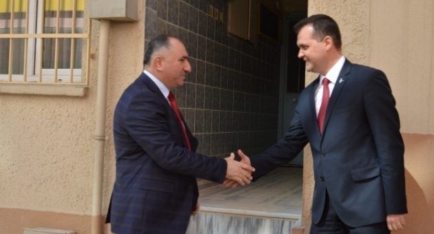 Hüseyin Çiğdem’e Başkan Çağlayan’dan Ziyaret