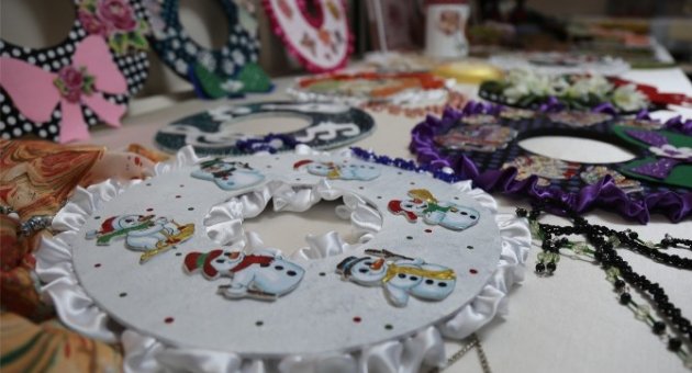 Huzurevi Sakinlerinden ‘yaşlılar Haftası’ Sergisi
