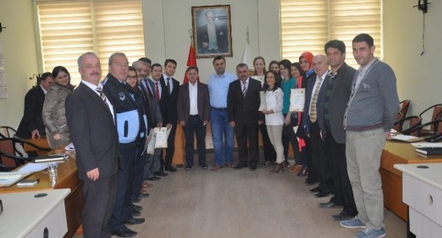 İç Kontrol Sistemi Eğitiminin Katılım Sertifikaları Verildi