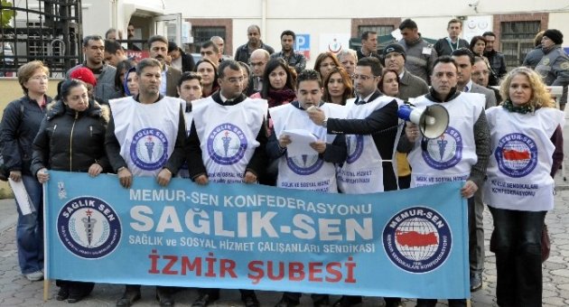 İl Sağlık Müdürlüğüne Lojman Protestosu