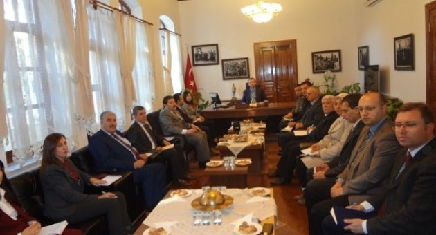 İlçe İdare Şube Başkanları Toplantısı Yapıldı