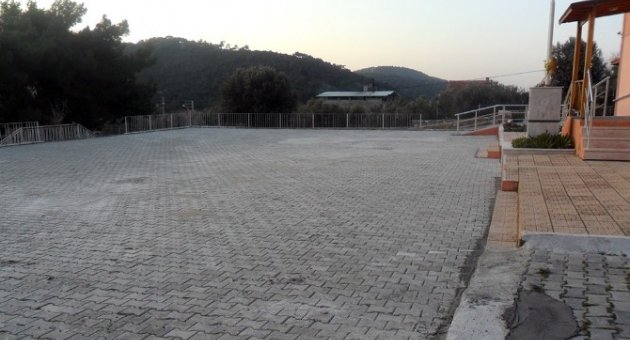 Ilıpınar Engelli Okulu Bahçesinde Düzenleme Çalışmaları