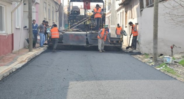 İnegöl Belediyesi’nden Asfalt Hamlesi