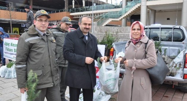 İnegöl’de 150 Bin Fidan Toprakla Buluşuyor
