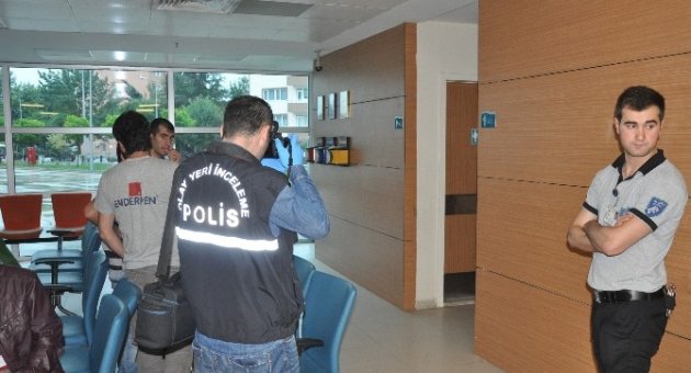İnegöl’de Hastanenin Tuvaletinde Cenin Bulundu