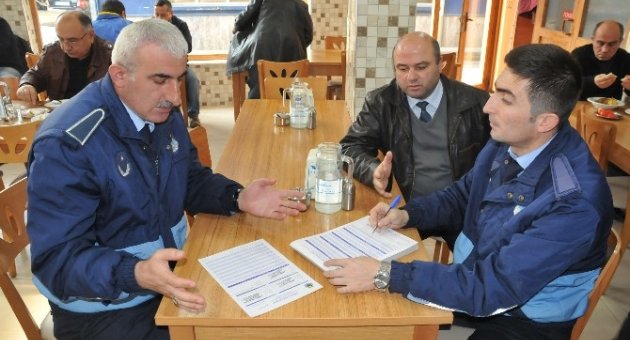 İnegöl’de Lokanta Denetimi