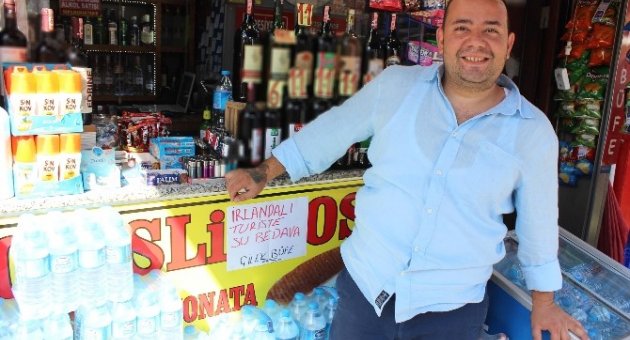 İrlandalı Turiste Bir Destek De Edirne’den Geldi