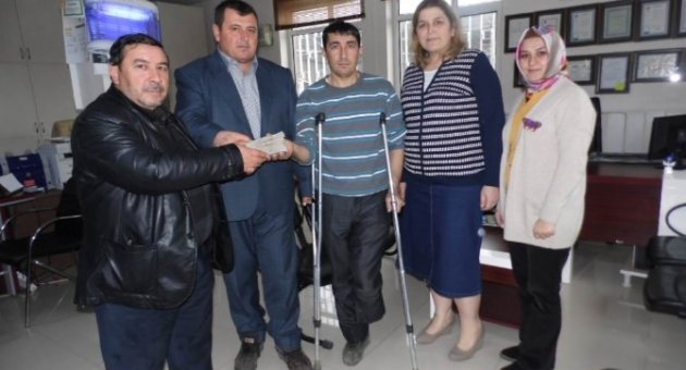 İş Kazasında Ayağını Kaybeden Çiftçiye Sigortadan 38 Bin Lira Destek