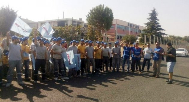 İşçiler Grev Yaptı, Fabrikada Üretim Durdu