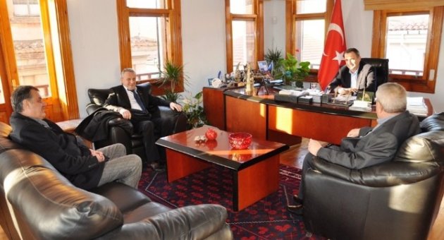 İsmail Aynur’dan Başkan Gençer’e Ziyaret