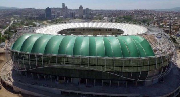 İşte Timsah Arena’nın Havadan Son Hali