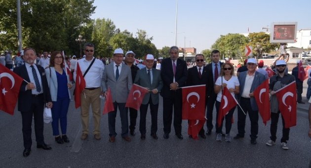 İto’dan Ankara’da ’teröre Hayır Kardeşliğe Evet’ Yürüyüşüne Destek