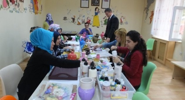 İvrindi’de Engelli Gençler İçin El Sanatları Kursu