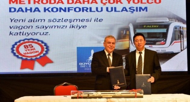 İzmir Metrosunda 192 Milyonluk İmza