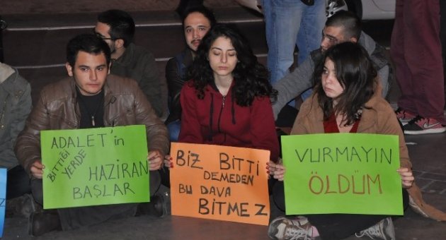 İzmir’de Ali İsmail Korkmaz Eylemi