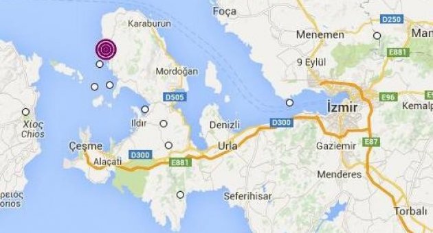 İzmir’de Deprem