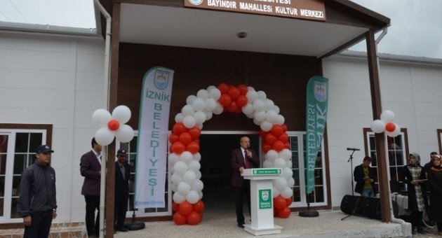 İznik Belediyesi’nden Bayındır’a Kültür Merkezi