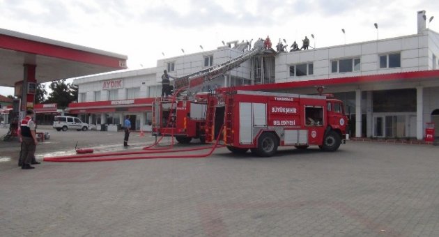 İzolasyon Çalışması Sırasında Yangın Çıktı