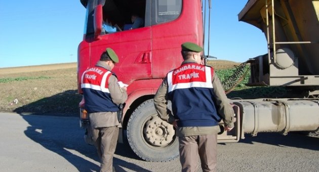 Jandarma’dan 8 Bin 784 Tl Tonaj Cezası