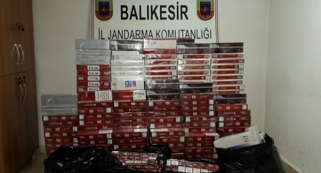 Jandarmadan Sigara Operasyonu