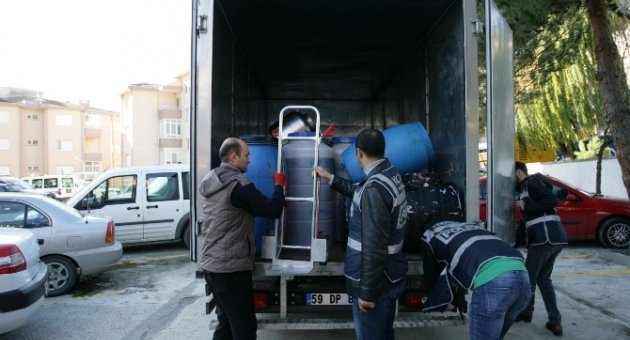 Kaçak İçki İmalatçılarına Yılbaşı Baskını