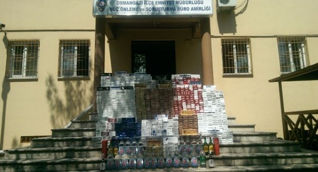 Kaçak Sigara Ve İçki Baskını