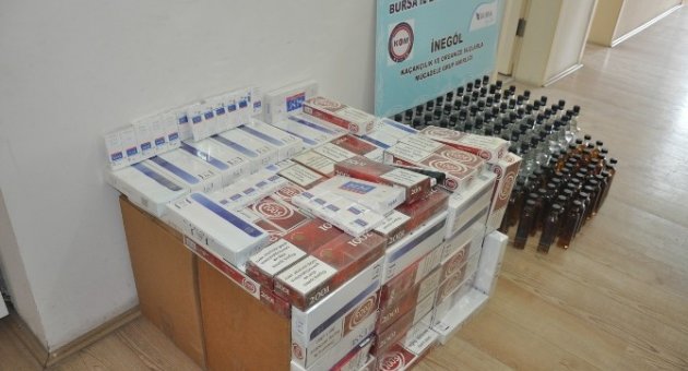 Kaçak Sigara Ve İçki Operasyonu