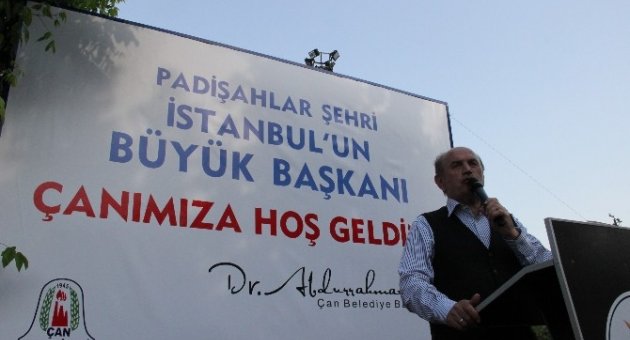 Kadir Topbaş, Çan’da Vatandaşlara Seslendi