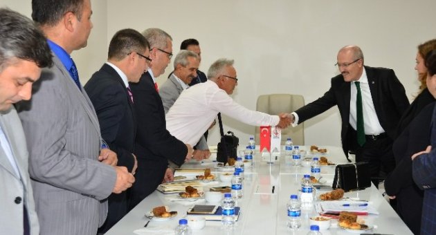 Kafaoğlu Birim Müdürleriyle Bir Araya Geldi