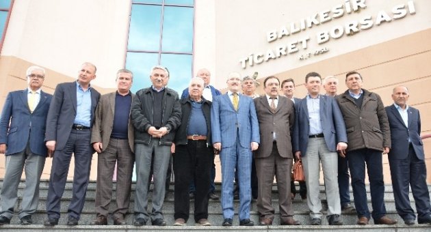 Kafaoğlu’ndan Ticaret Borsası’na Ziyaret