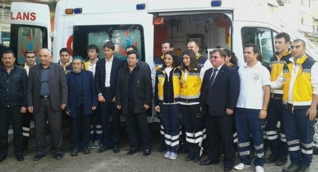 Kalkım Beldesine Yeni Ambulans Verildi