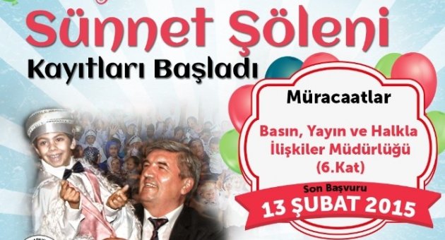 Kapaklı Belediyesi Sünnet Başvurularını Almaya Başladı