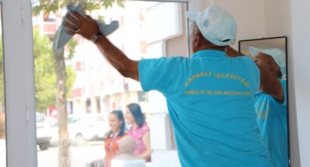 Kapaklı’da Camilere Kuran Kursu Temizliği