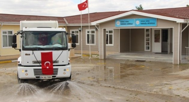 Kapaklı’da Okullar Temizleniyor