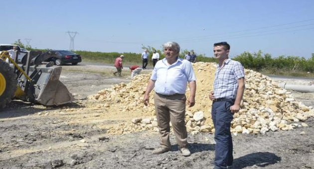 Kapaklı’ya 1 Ayda 33 Ton Asfalt Serildi