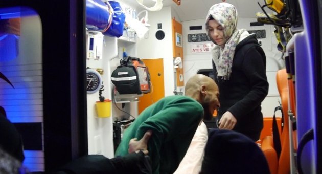 Karaağaç’a Yüzerek Gitmek İstedi