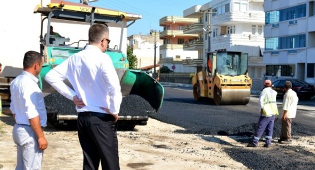 Karacabey’de Asfalt Çalışmaları