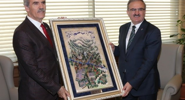 Karaloğlu’ndan Altepe’ye “hayırlı Olsun” Ziyareti