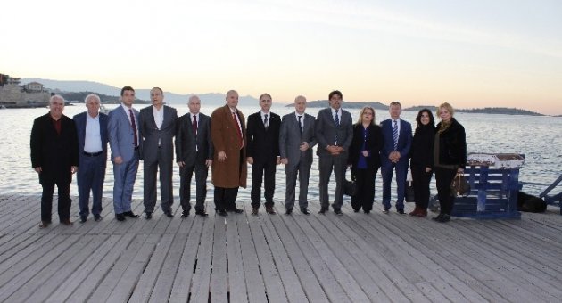 Kardeş Odaların Yönetimi Başkan Demirağ’ı Ziyaret Etti