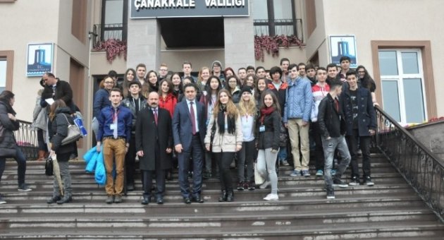 Kardeş Okul Öğrencileri Çanakkale’de