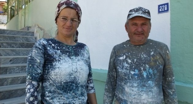 Karı Koca Ekmeklerini Gökte Kazanıyor