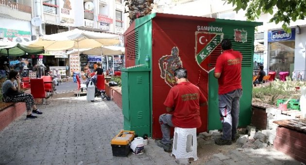 Karşıyaka’da Trafolara Estetik Dokunuş