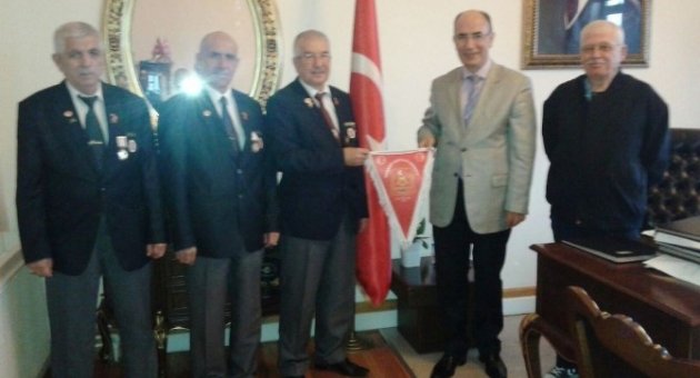 Kaymakam Nazlı, Gazileri Ağırladı
