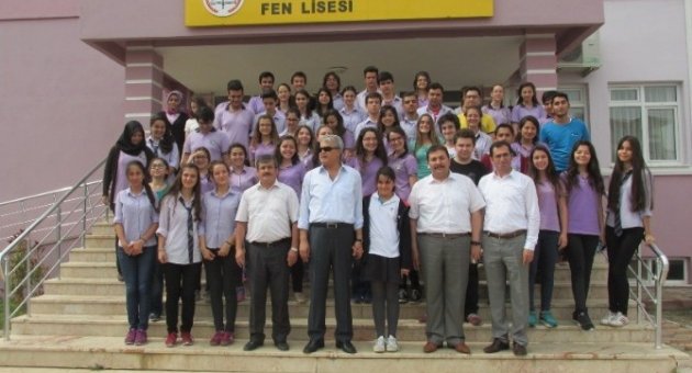 Kaymakam Salih Korkut Budaras Fen Lisesini Ziyaret Etti